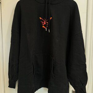 DUA LIPA X PUMA FLUTUR BLACK HOODIE SIZE L